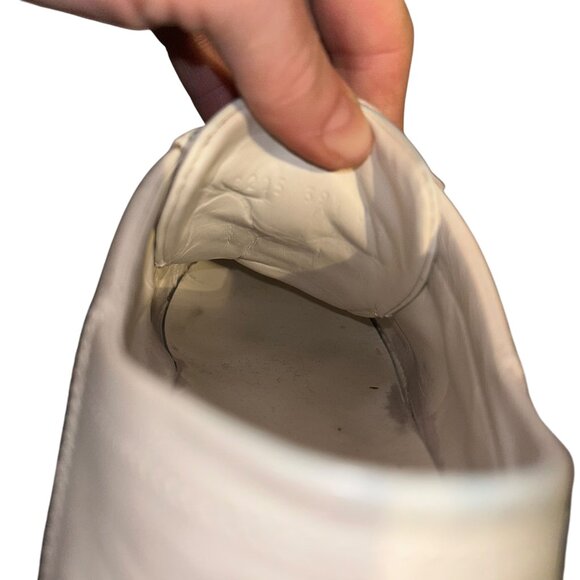 gucci classic embroidered gold bees red green stripe sneakers 9 1/2 - Picture 6 of 10